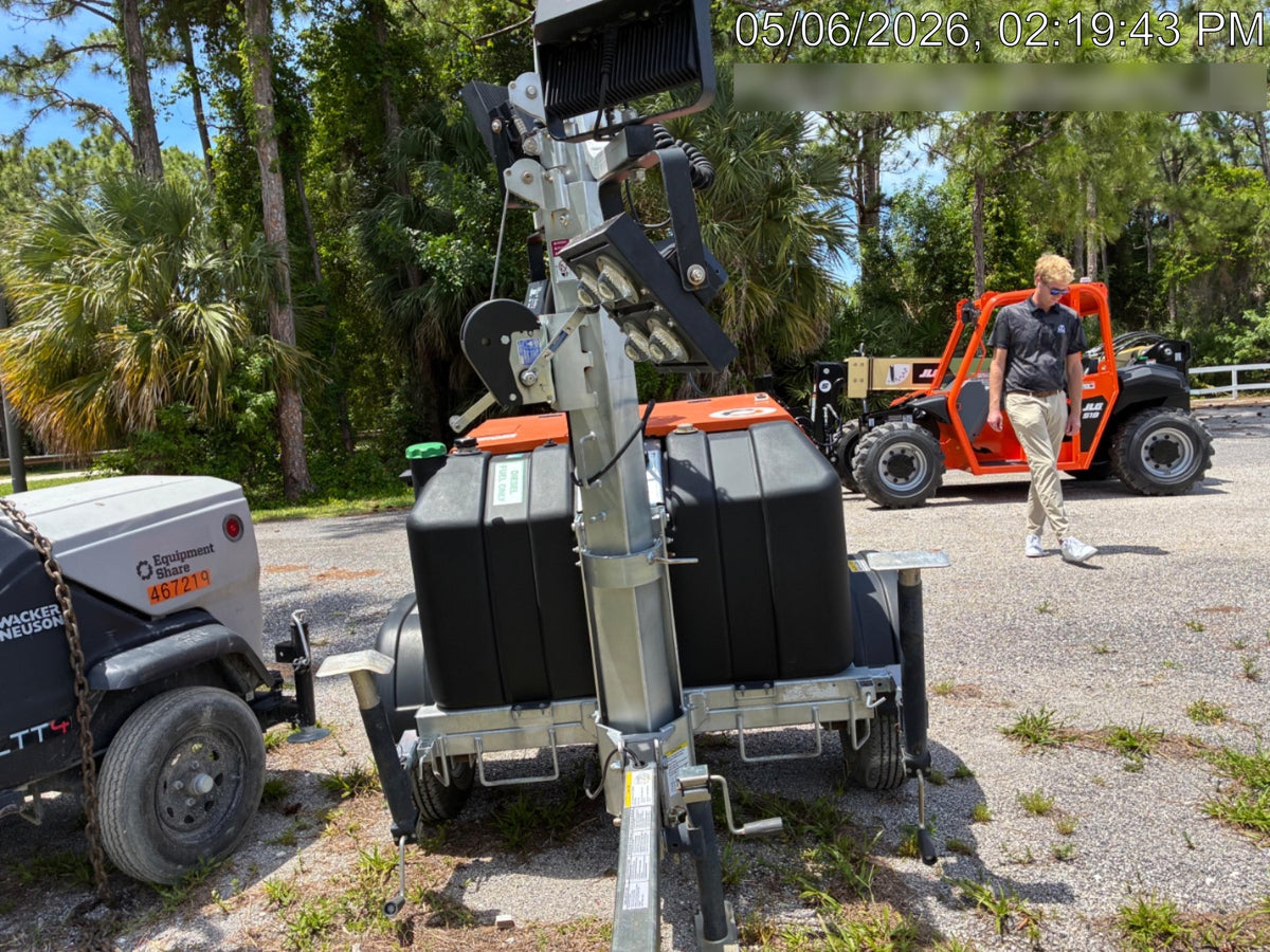 2023 Wanco WLTT-4MM4K Diesel, Deep Sea Controller, Shore Power Plug, Auto Start, (4) 350W LED Floodlights, 4kW Generator, 60 Gal Fuel Tank, 2" Ball, T3
