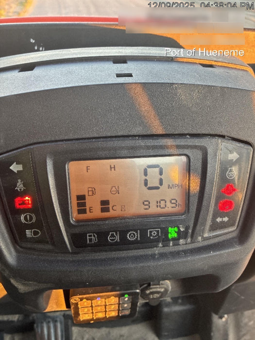 2020 Kubota RTV-X1140W-H 4WD utility cart -LED strobe -Windshield tempered glass -Plastic canopy -Wire harness kit -Backup alarm