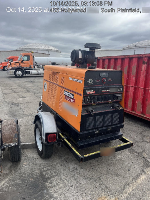 2021 Lincoln Electric Vantage 549X Ready Pak 3, ORANGE (includes trailer, cable rack, fender light kit)