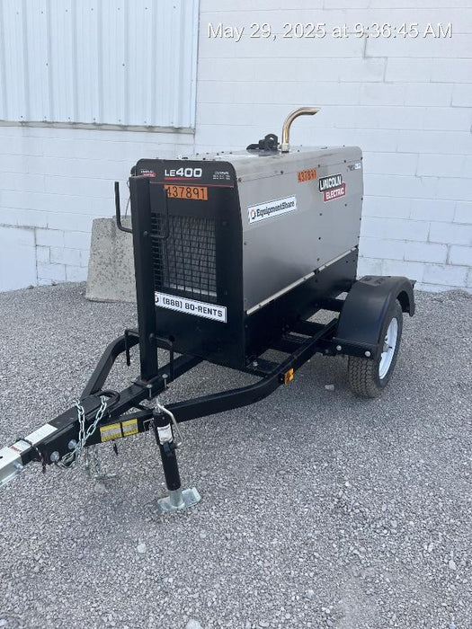 2024 Lincoln Electric LE400 Kubota V1505, Trlr, Cable Rack, Light Kit, ES Decals, T3