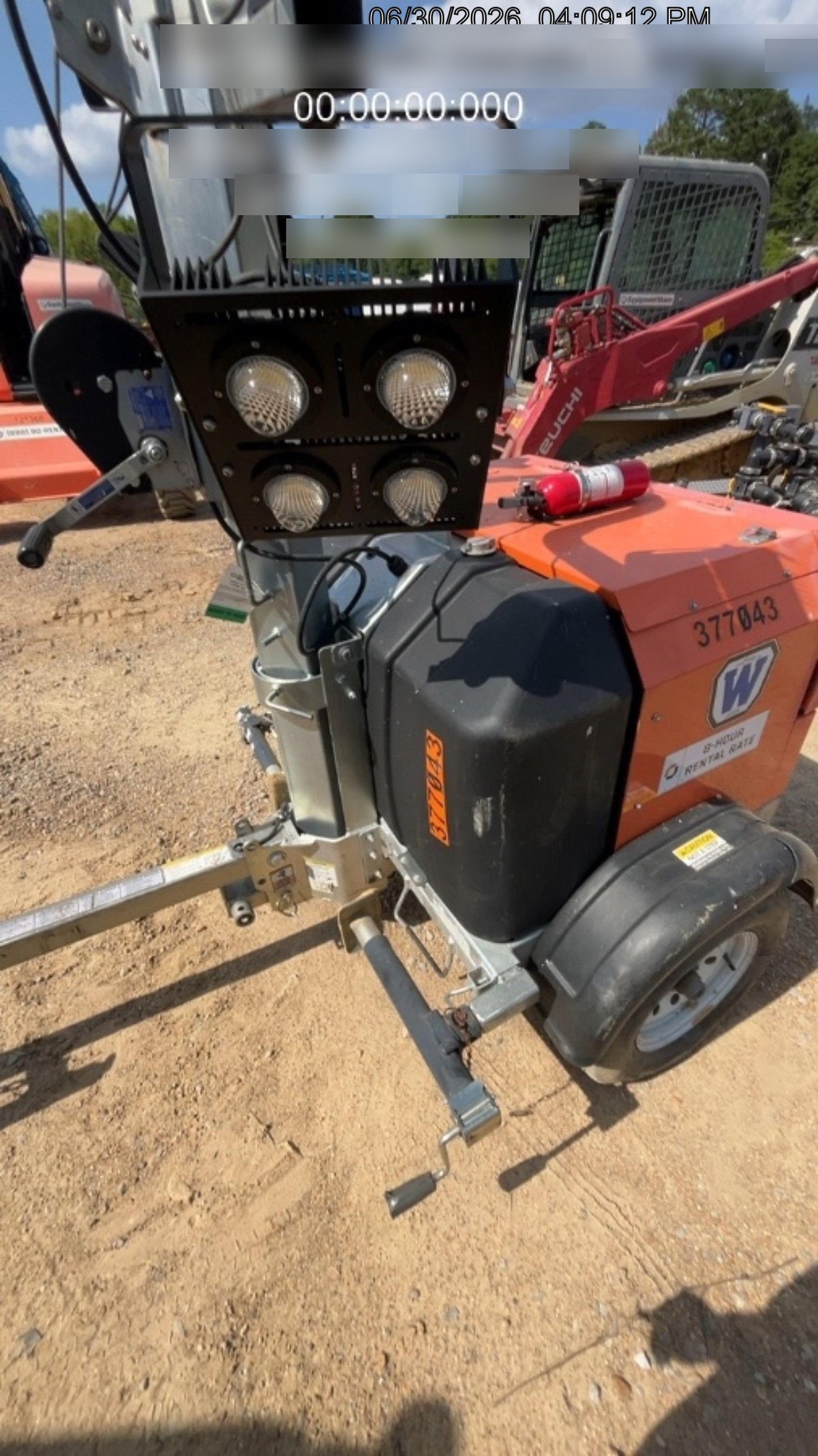 2023 Wanco WLTT-4MM4K Diesel, Deep Sea Controller, Shore Power Plug, Auto Start, (4) 350W LED Floodlights, 4kW Generator, 60 Gal Fuel Tank, 2" Ball, T3