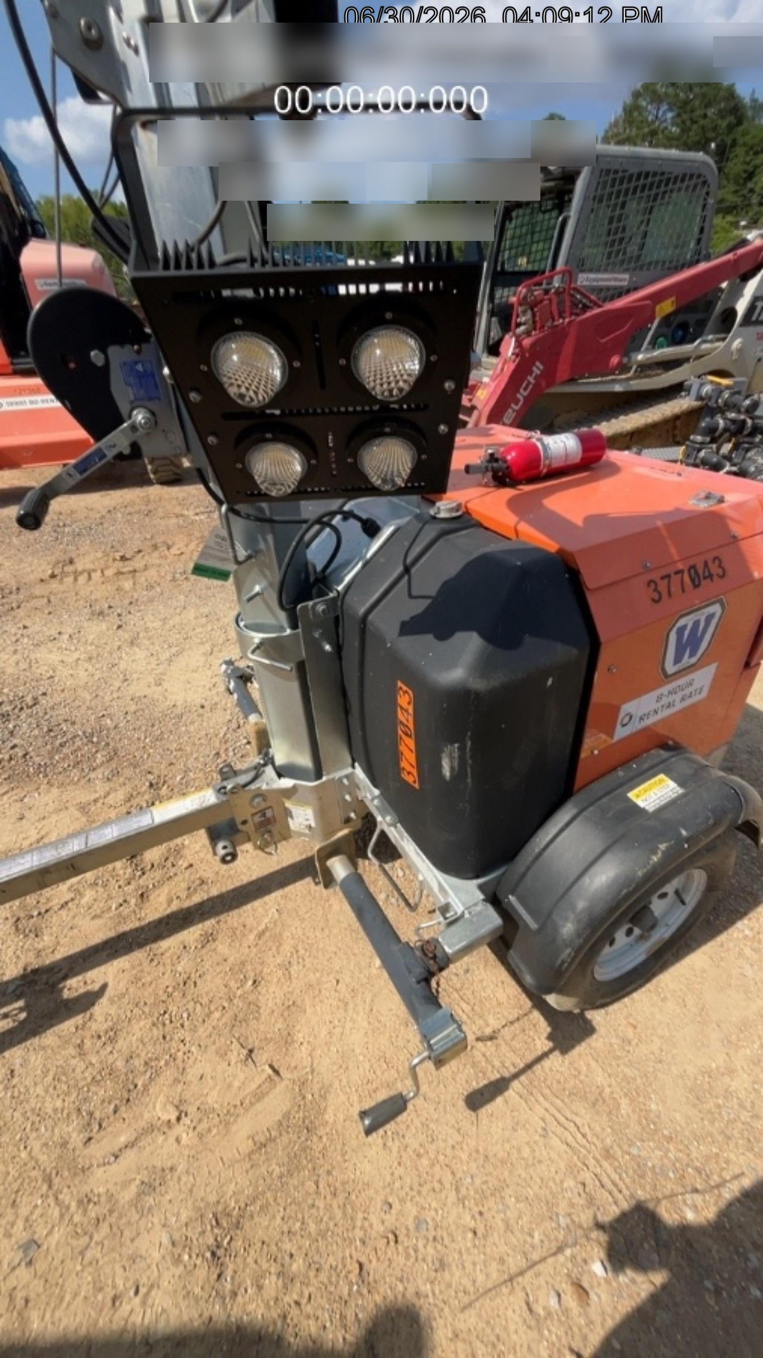 2023 Wanco WLTT-4MM4K Diesel, Deep Sea Controller, Shore Power Plug, Auto Start, (4) 350W LED Floodlights, 4kW Generator, 60 Gal Fuel Tank, 2" Ball, T3