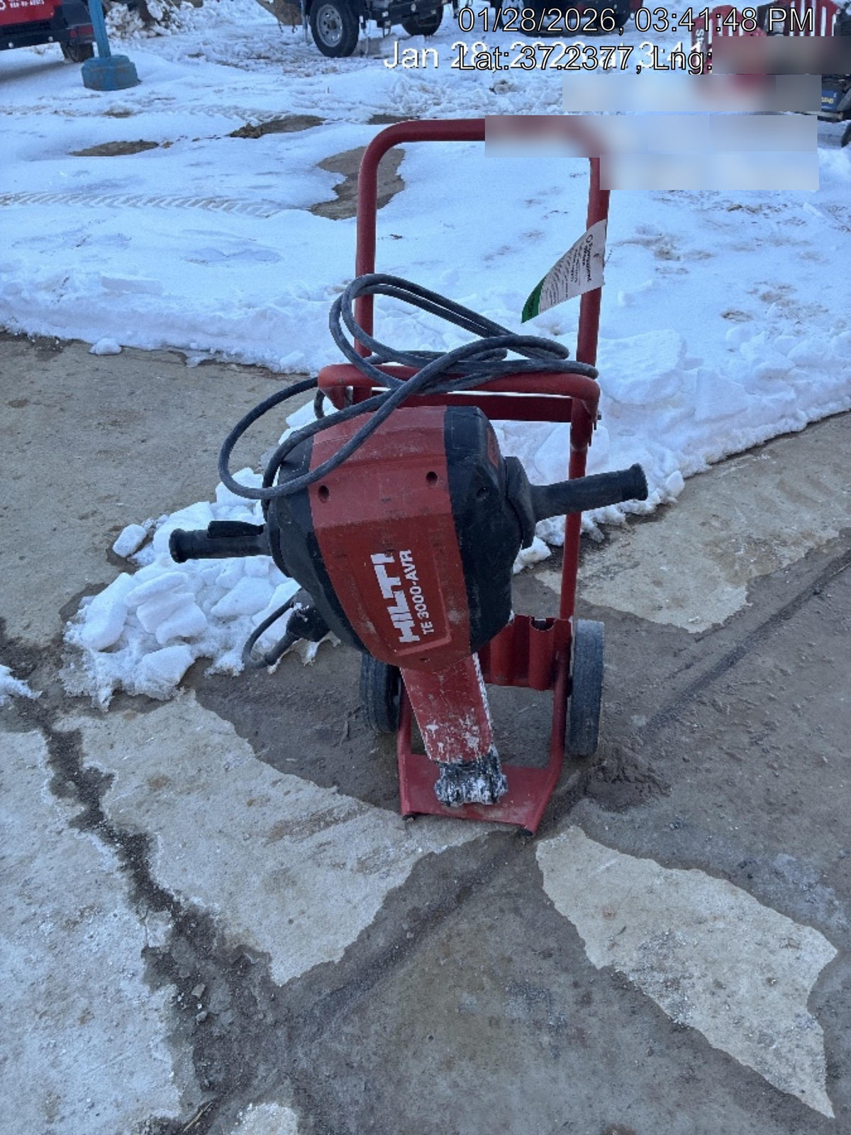 2020 HILTI TE 3000-AVR