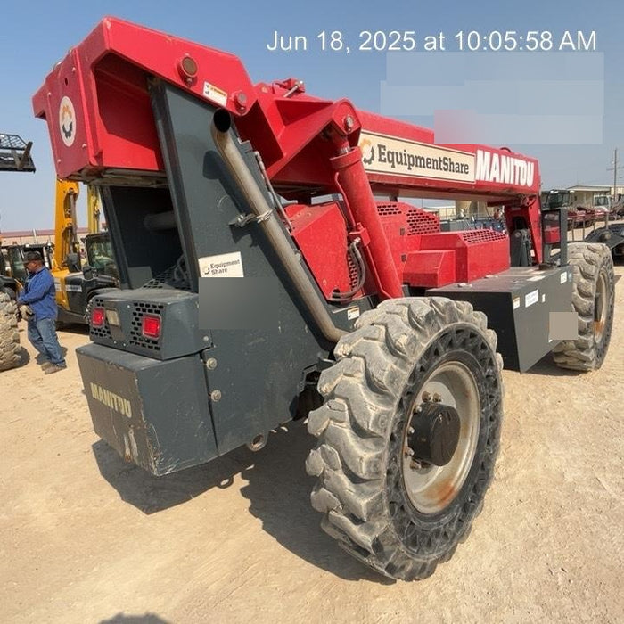 2019 Manitou MTA10055 Manitou MTA10055 - 120 HP T4, Canopy, Worklights/Strobe, Beacon, 66" Carriage, 60" Forks, Solid Tires, Lift Hook, Aux Hydraulics