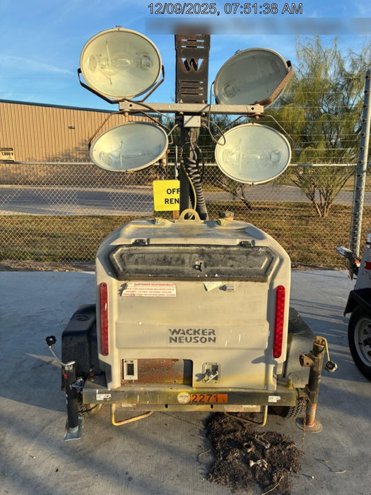 2019 Wacker Neuson LTV6L-MH Wacker Neuson LTV6L Mobile Light Tower w/Fuel Level Sensor Installed