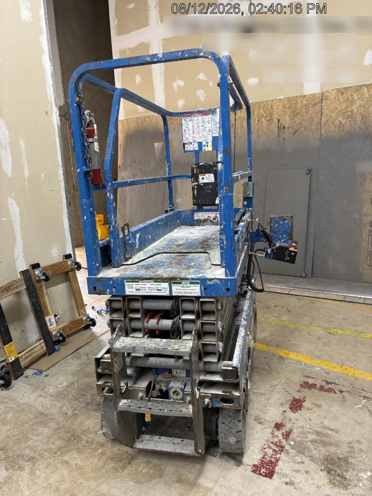 2019 Genie GS-1930 Fixed Rails with Chain Entry