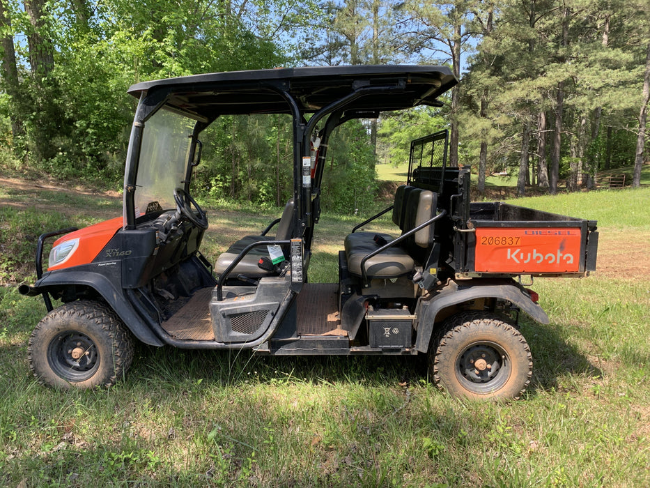 2022 Kubota RTV-X1140W-H Plastic Canopy, Windshield Acrylic Clear, LED Strobe Light, Wire Harness Kit, Back up Alarm