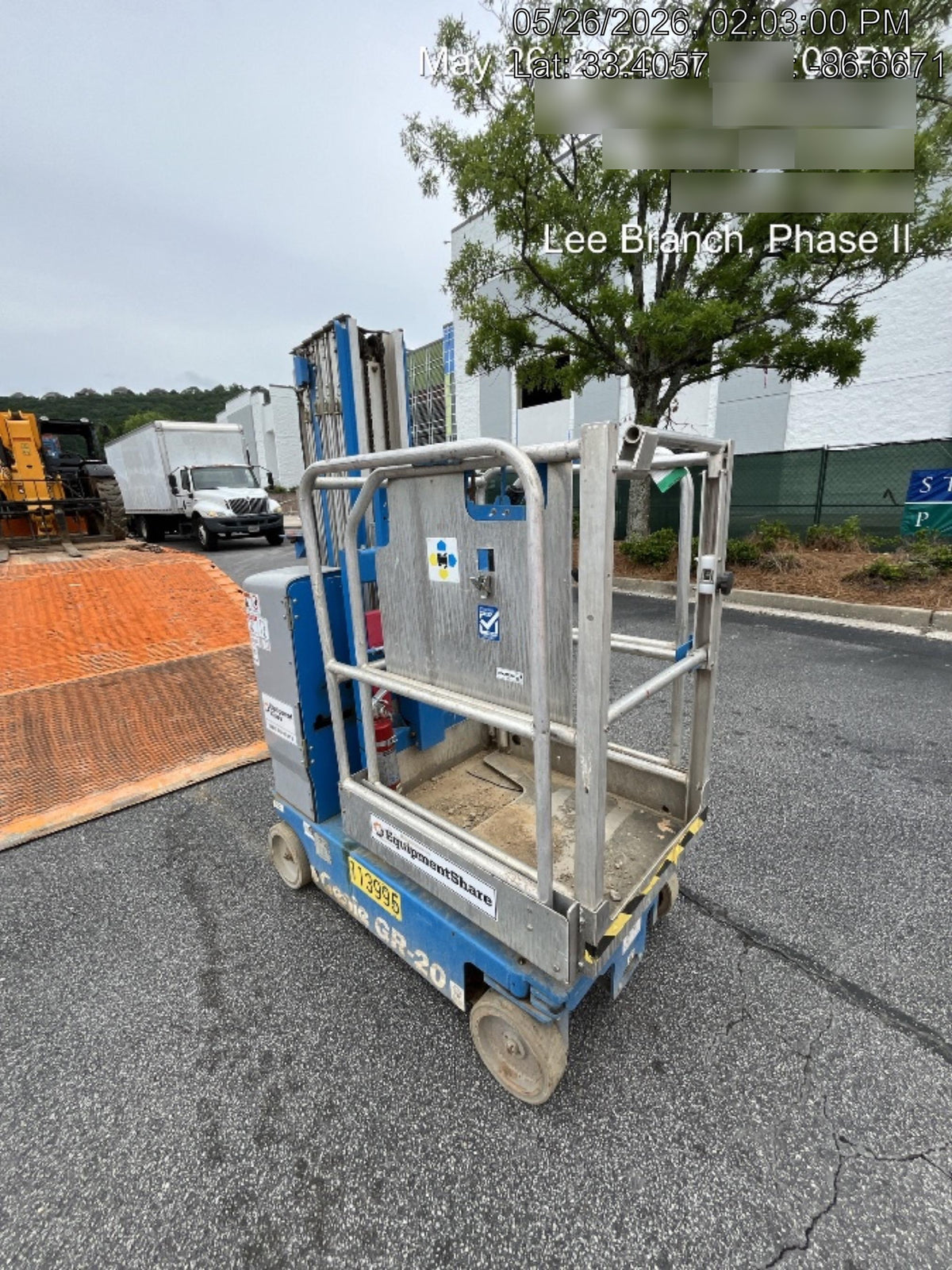 2020 GENIE GR-20
