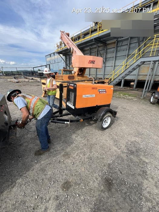 2022 Lincoln Electric LE400 Kubota V1505, Trlr, Cable Rack, Light Kit, ES Decals, T3