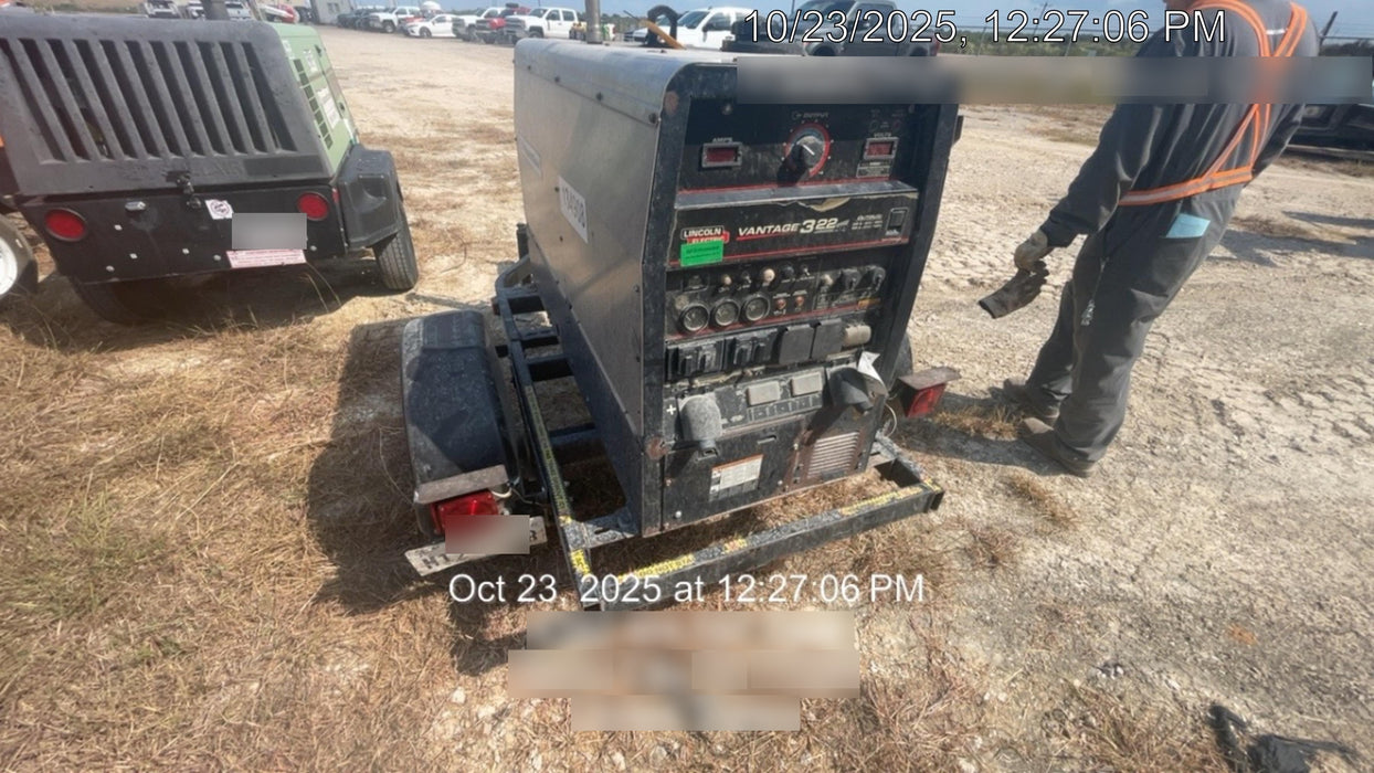 2021 Lincoln Electric Vantage 322 Ready Pak 3