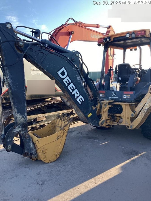 2019 John Deere 310LEP John Deere 310LEP, 4wd, Canopy, Standard dipper, ISO, Rear Auxiliary Hydraulics, Manual QC, Powertrain & Hydraulics, 60 Mo / 5,000hr Powertrain & Hydraulics Extended warranty, 12”, 18”, and 24” buckets