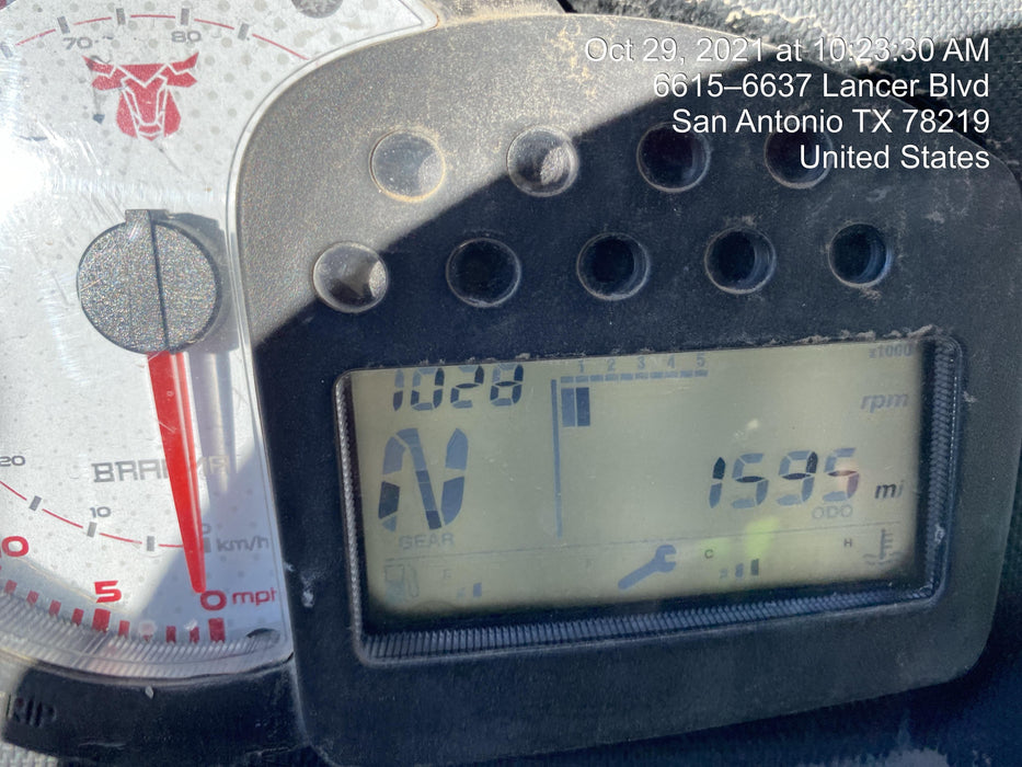 2021 Yanmar YU1000 Canopy, Steel Wheel, Poly WindShield, Beacon, Backup Alarm