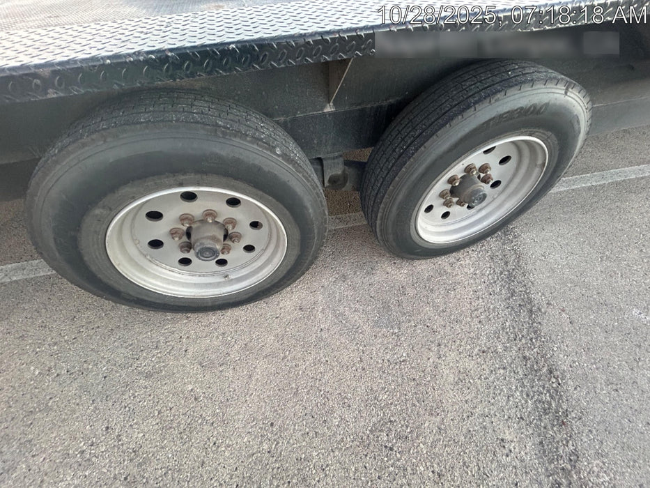 2025 TEXAS PRIDE TRAILERS 21' Lowboy Gravity Tilt Bed 14K Bumper Pull Trailer