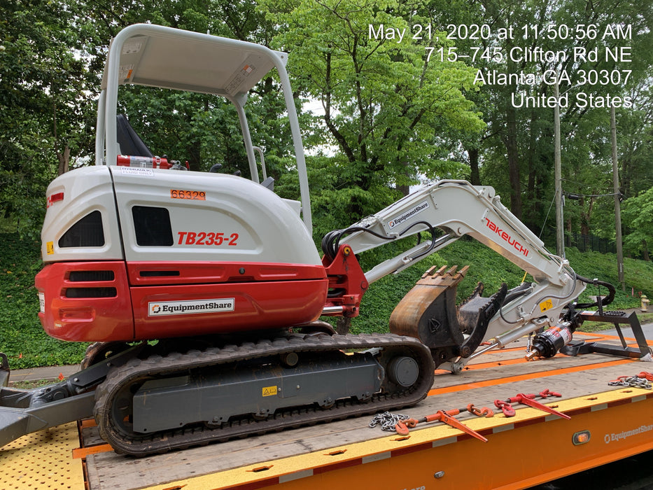 2020 TAKEUCHI TB235-2R