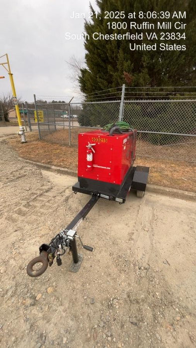 2024 Shindaiwa DGW400MDL Kubota D902 Engine, 23 HP, Dual Op Welder, Wire, Arc, Droop Stick, Tig, and CC Stick Functionality, Simulphase, 3 Phase and 1 Phase Gen Output, Single Axle NB Trlr, Slr Trckl Chrg 12V 12W, Fire Ext