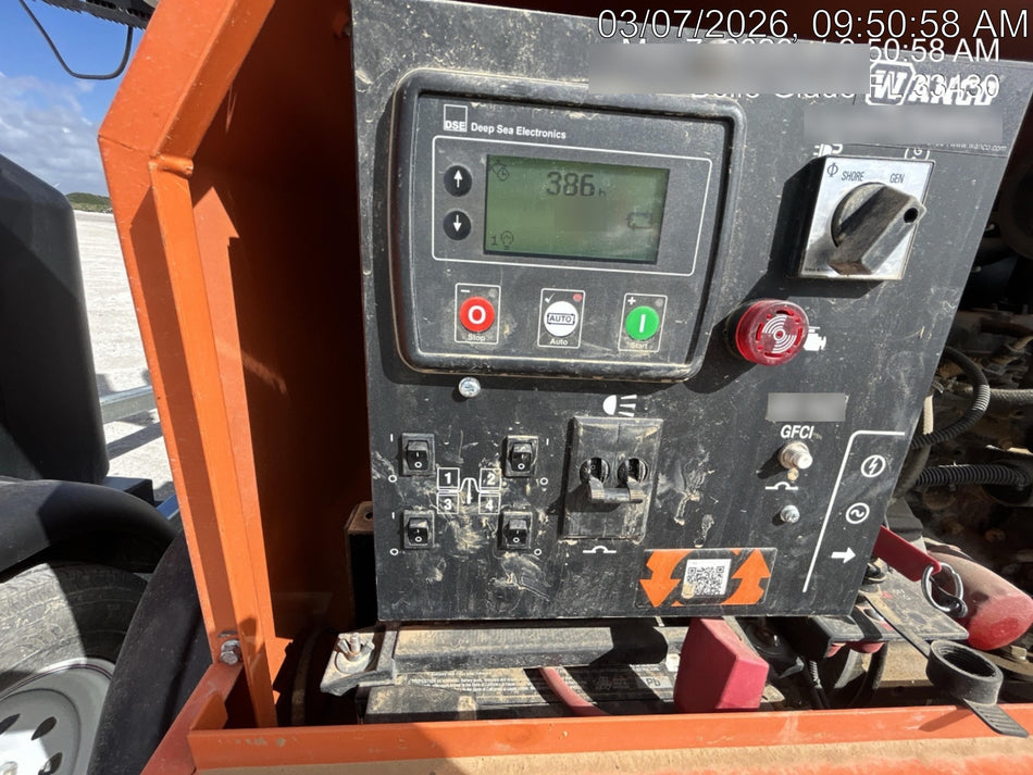 2024 Wanco WLTT-4MM4K Diesel, Mitsubishi L2E, 9.0HP @1800 rpm, Deep Sea Controller, Shore Power Plug, Auto Start, (4) 350W LED Floodlights, 4kW Generator, 60 Gal Fuel Tank, 2" Ball, T3