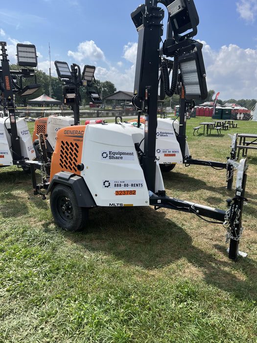 2023 Generac MLT2 Diesel, Flex Switch 120V Input, Powerzone Controller, (4) 320W LED Lights, 4kW Generator, 39.9 Gal Fuel Tank, 2" Ball, T3