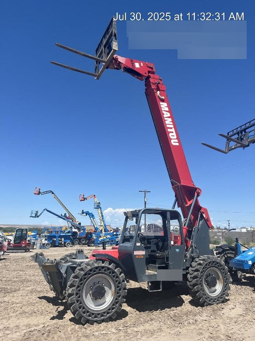 2019 Manitou MTA10055 MTA10055 - 120 HP T4, Canopy, Worklights/Strobe, Beacon, 66" Carriage, 60" Forks, Solid Tires, Lift Hook, Aux Hydraulics