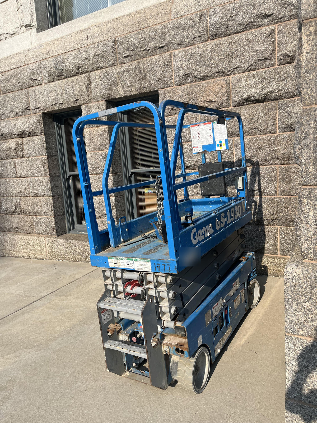 2018 Genie GS-1930 Genie GS-1930 w/Fixed Rail, Chain Entry