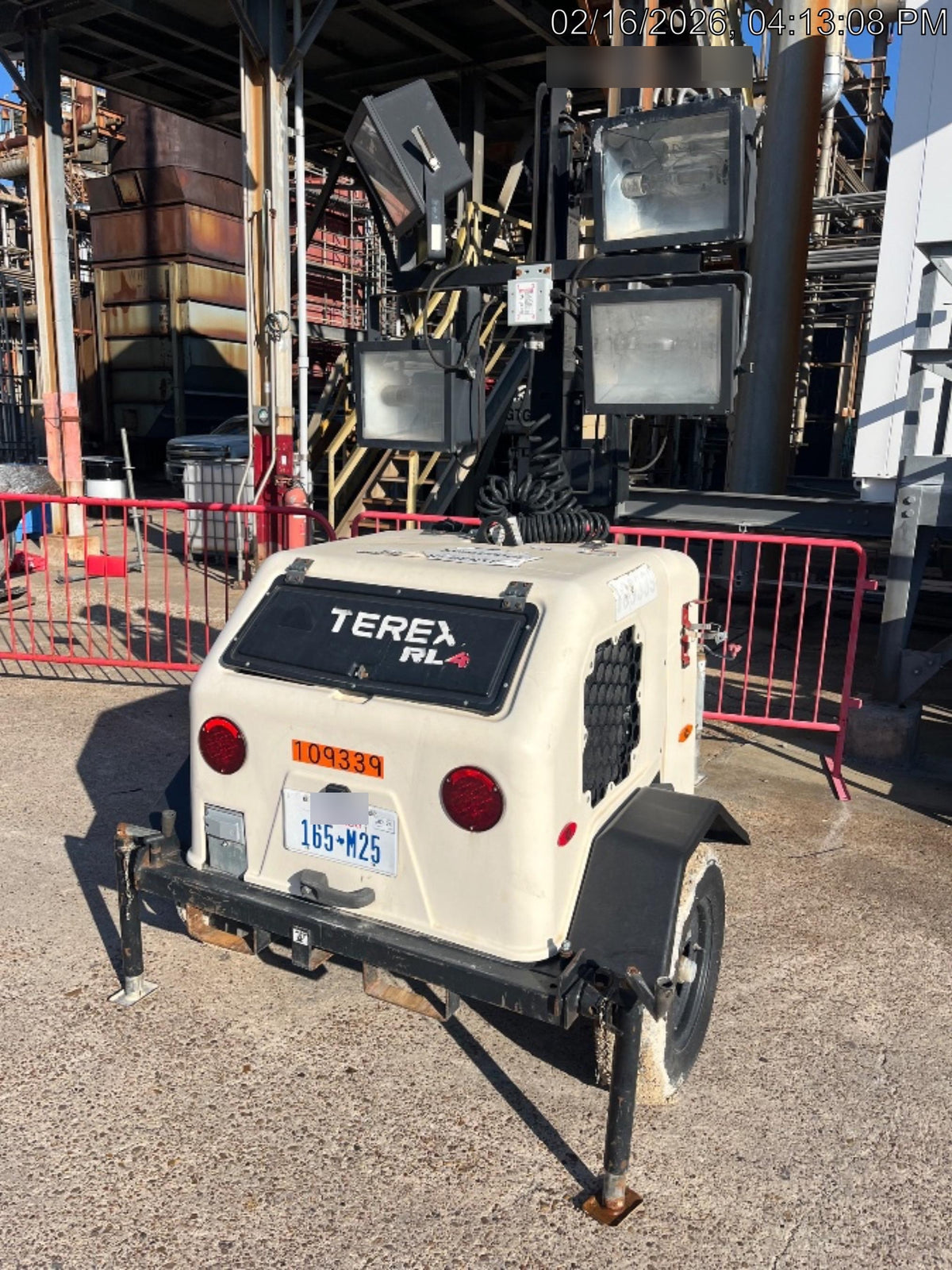 2020 Genie RL4 6kW Light Plant - Metal Halide