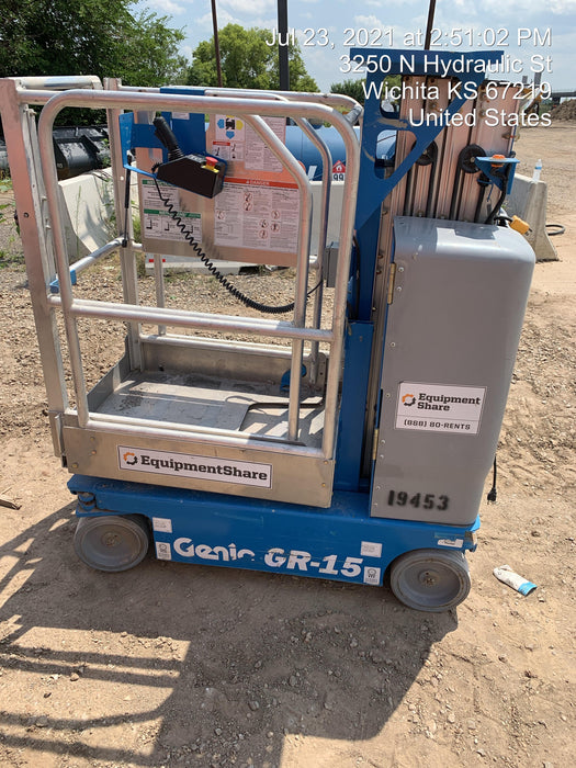 2018 GENIE GR-15