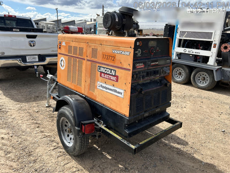 2021 Lincoln Electric Vantage 549X Ready Pak 3, ORANGE (includes trailer, cable rack, fender light kit)