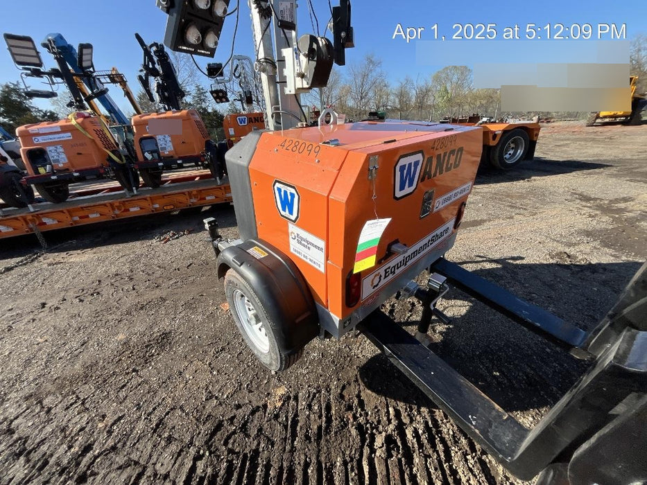 2024 Wanco WLTT-4MM4K Diesel, Deep Sea Controller, Shore Power Plug, Auto Start, (4) 350W LED Floodlights, 4kW Generator, 60 Gal Fuel Tank, 2" Ball, T3