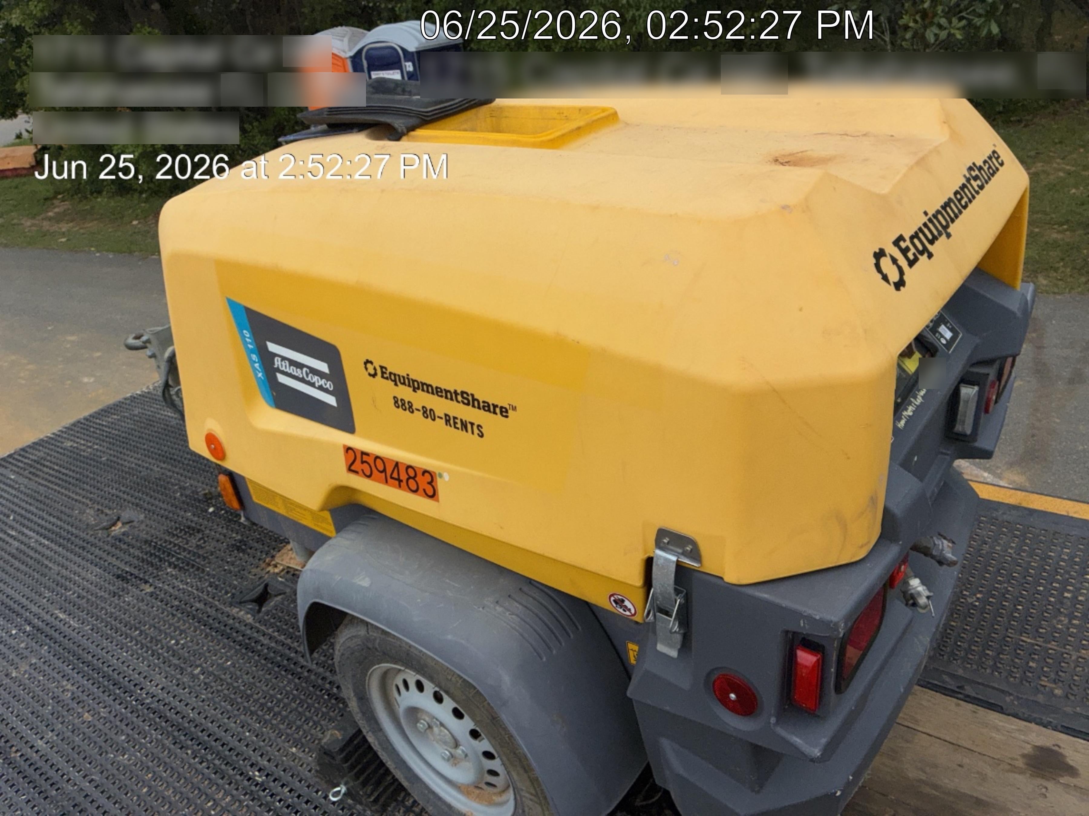 2022 ATLAS COPCO XAS 110