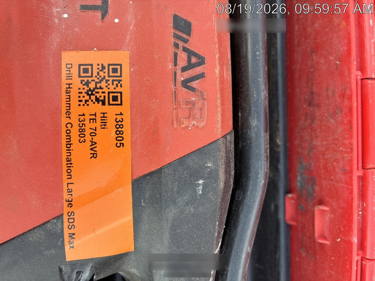 2021 HILTI TE 70-AVR