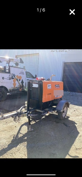 2022 Lincoln Electric LE400 Kubota V1505, Trlr, Cable Rack, Light Kit, ES Decals, T3