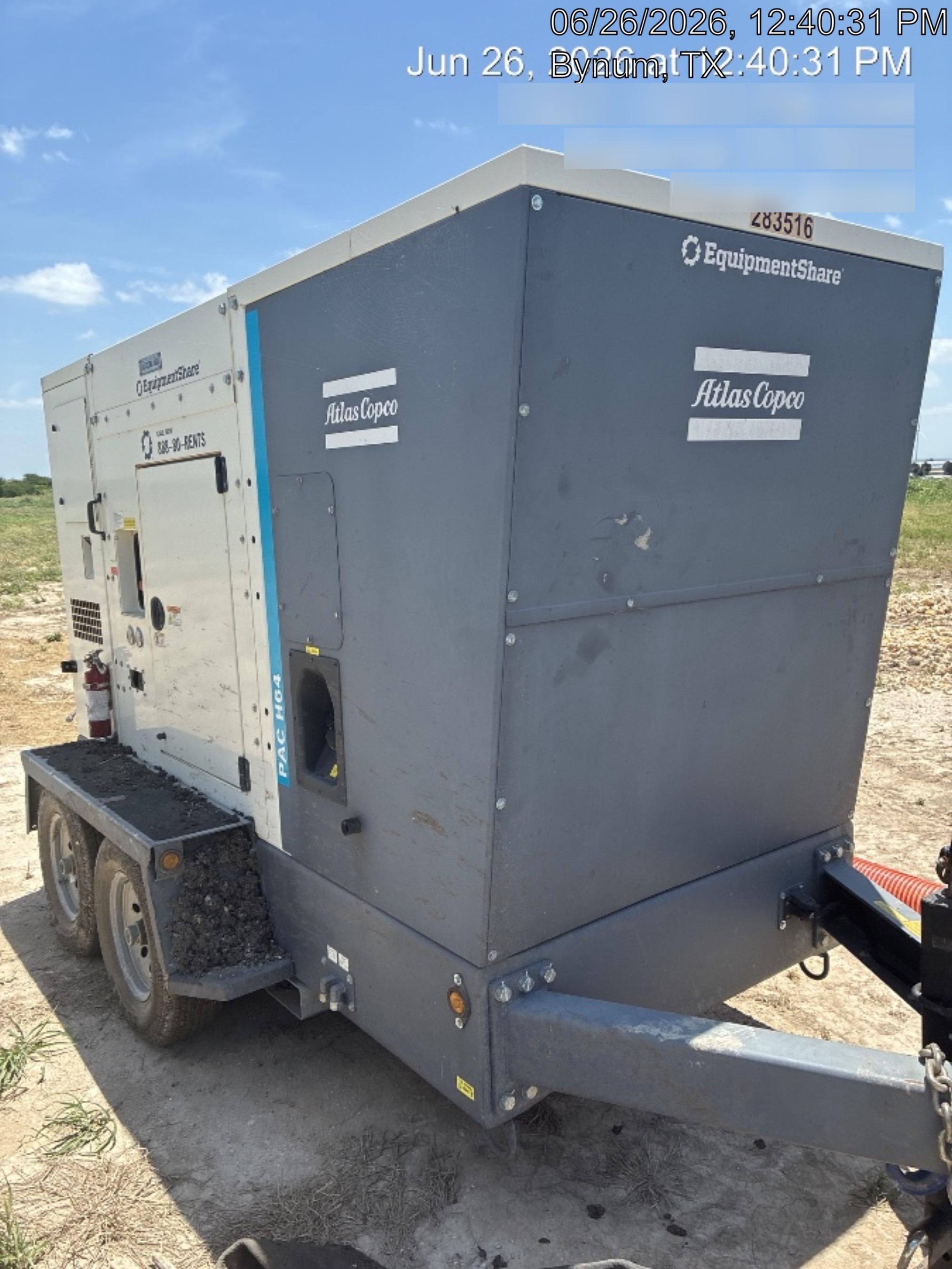 2022 ATLAS COPCO PAC H64 JD-S