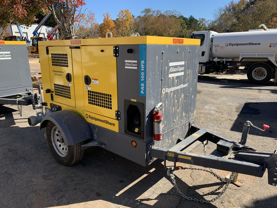 2021 ATLAS COPCO PAS 100 HF CS Enclosed