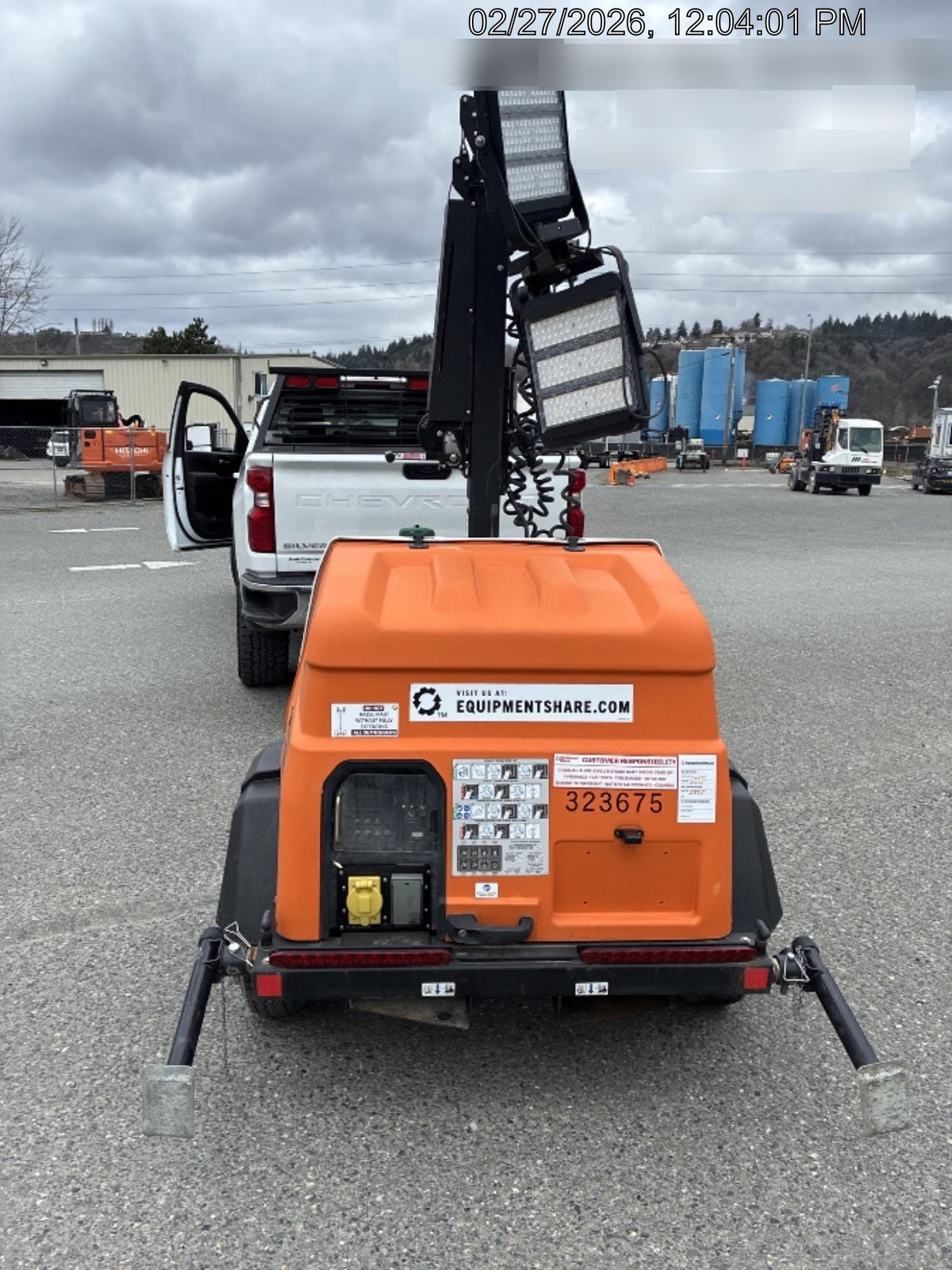 2023 Generac MLT2 Diesel, Flex Switch 120V Input, Powerzone Controller, (4) 320W LED Lights, 4kW Generator, 39.9 Gal Fuel Tank, 2" Ball, T3
