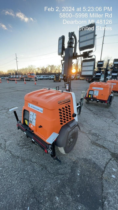 2023 Generac MLT2 Diesel, Flex Switch 120V Input, Powerzone Controller, (4) 320W LED Lights, 4kW Generator, 39.9 Gal Fuel Tank, 2" Ball, T3