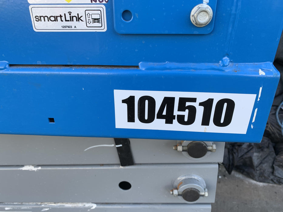 2020 Genie GS-1930 Solid Non Marking Tires, Beacon, Folding rails with half height swing gate, 800W Inverter