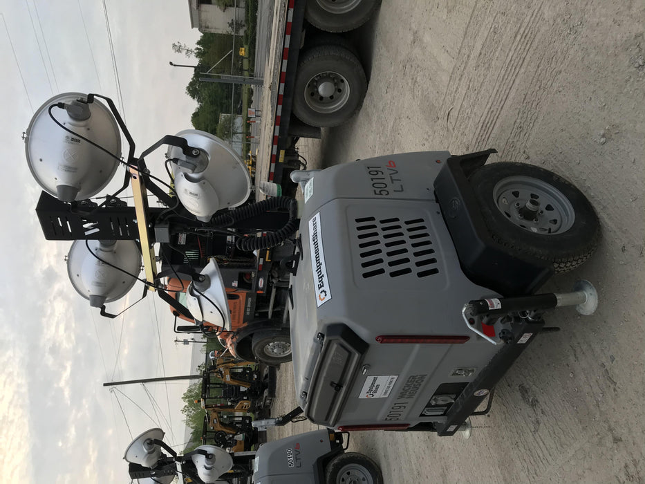 2019 Wacker Neuson LTV6L-MH Mobile Light Tower w/Fuel Level Sensor Installed