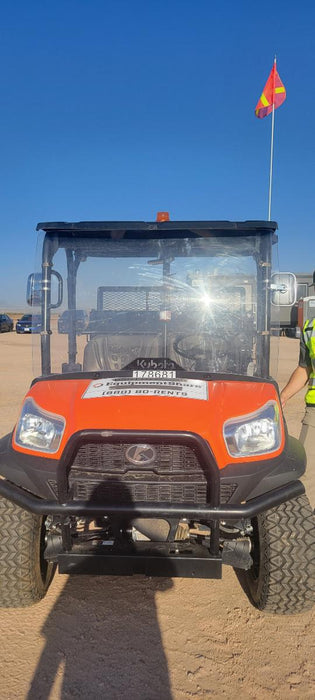 2021 Kubota RTV-X1140W-H Plastic Canopy, Windshield Acrylic Clear, LED Strobe Light, Wire Harness Kit, Back up Alarm