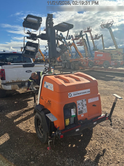 2023 Generac MLT2 Diesel, Flex Switch 120V Input, Powerzone Controller, (4) 320W LED Lights, 4kW Generator, 39.9 Gal Fuel Tank, 2" Ball, T3