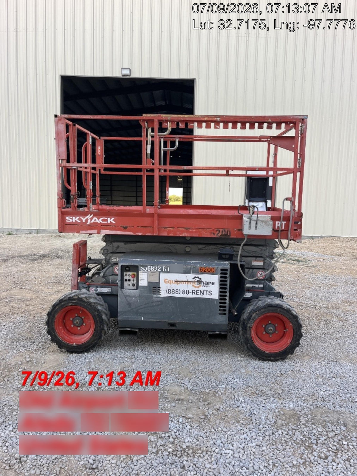 2018 SKYJACK SJ6832 RT