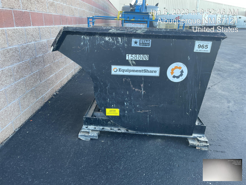 2021 STAR INDUSTRIES M-1820 - Self-Dump Hopper