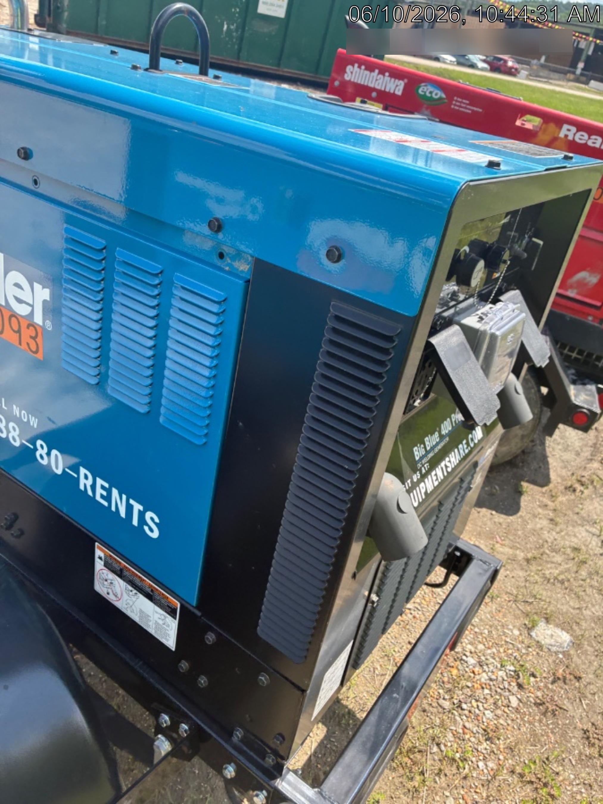 2026 MILLER ELECTRIC BIG BLUE 400