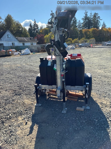 2024 Wanco WLTT-4MM4K Diesel, Deep Sea Controller, Shore Power Plug, Auto Start, (4) 350W LED Floodlights, 4kW Generator, 60 Gal Fuel Tank, 2" Ball, T3