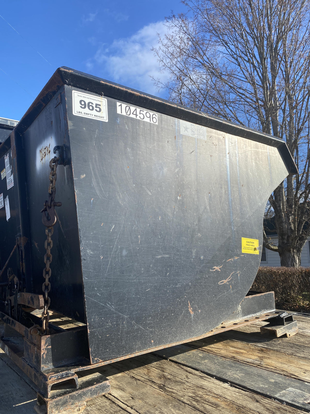 2020 STAR INDUSTRIES M-1820 - Self-Dump Hopper