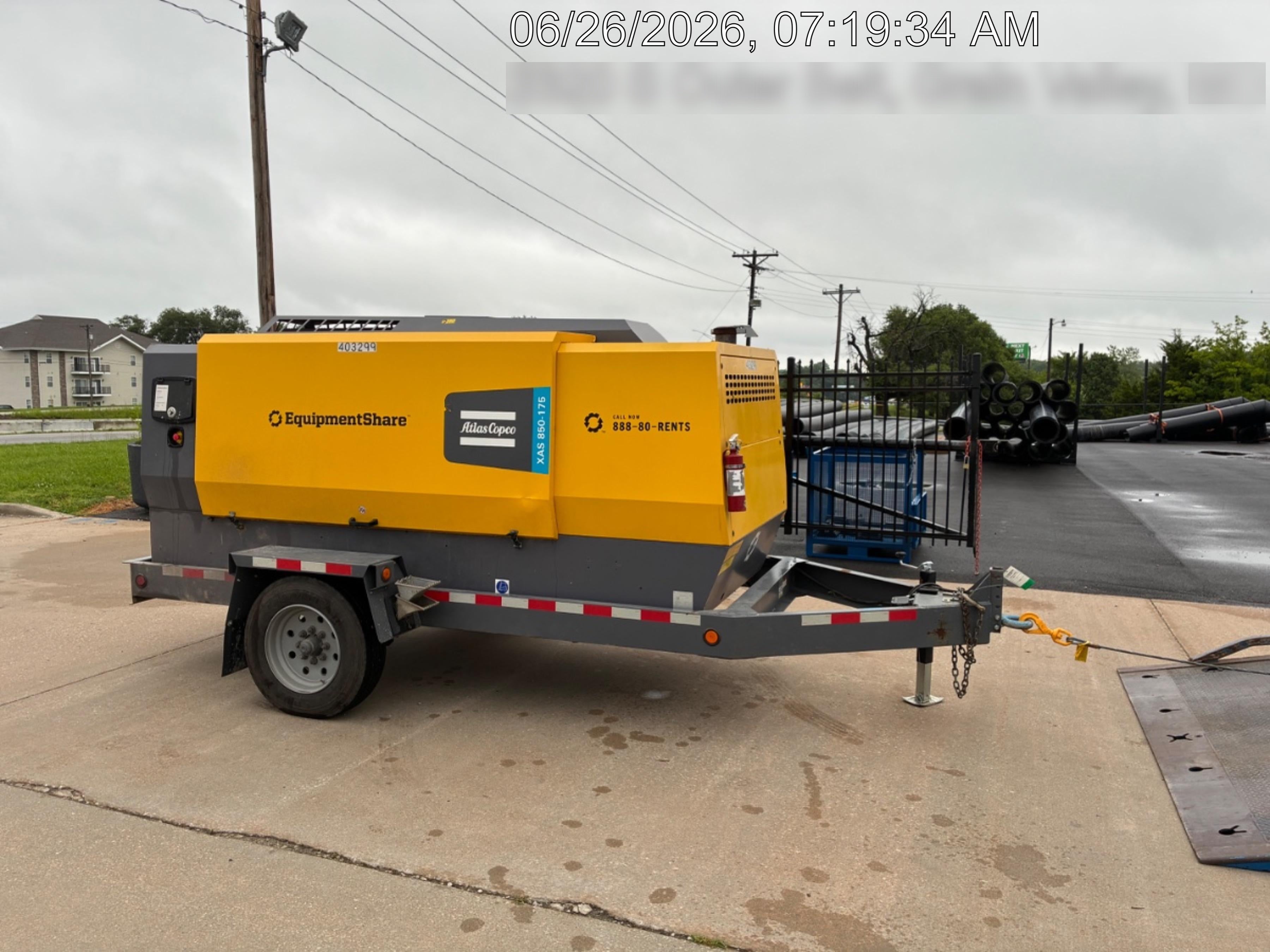2024 ATLAS COPCO XAS 850