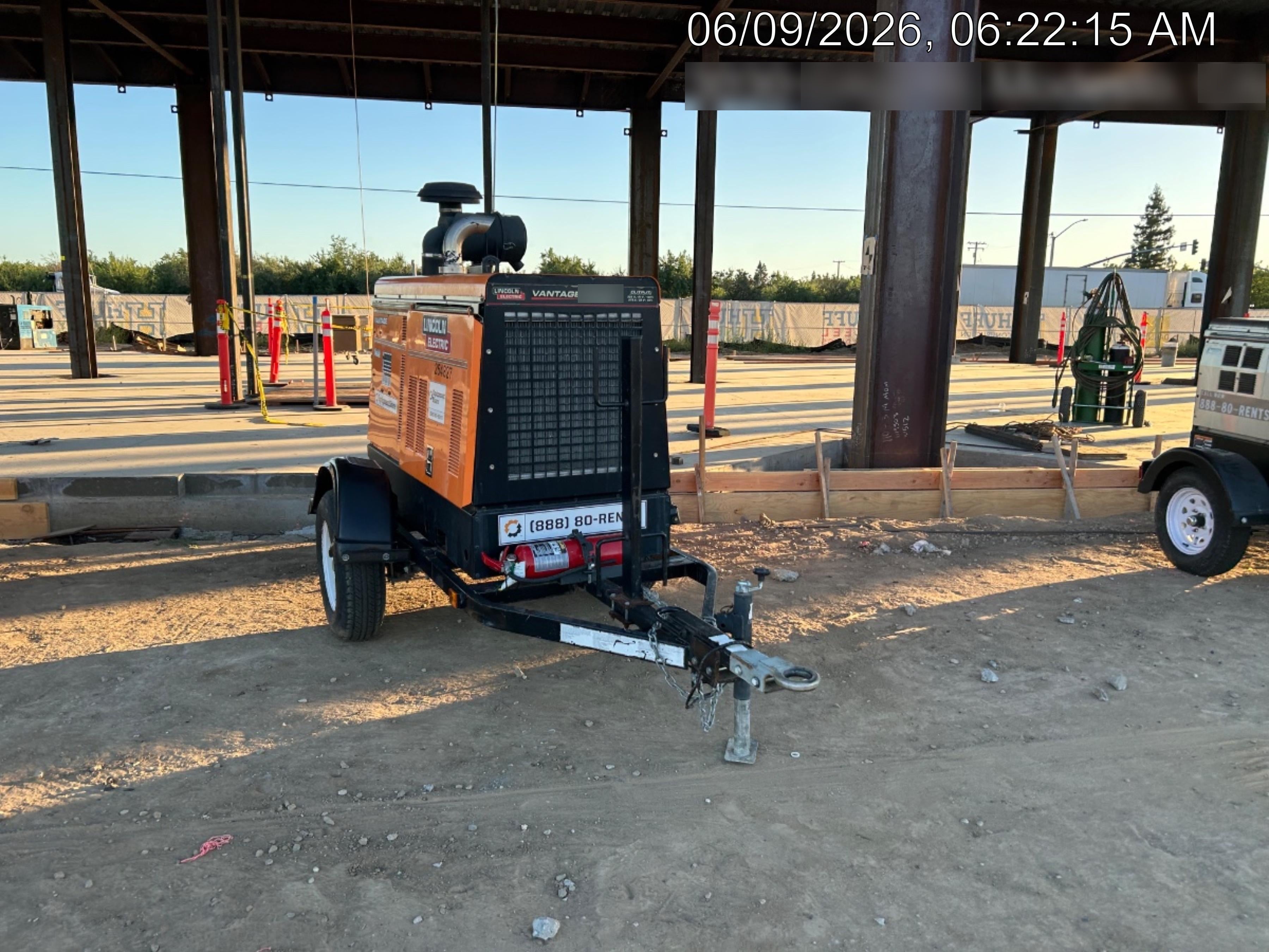 2022 Lincoln Electric Vantage 549X Crosslink Technology, Trailer Mounted, ES Decals, T3