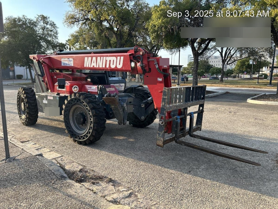 2018 Manitou MTA10055 MTA10055 - 120 HP T4, Canopy, Worklights/Strobe, Beacon, 66" Carriage, 60" Forks, Solid Tires, Lift Hook, Aux Hydraulics