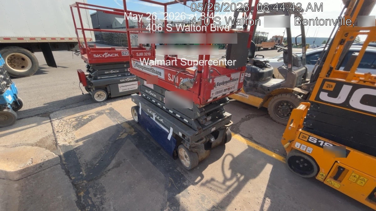 2019 Skyjack SJIII-3219 Standard Options, Trojan Batteries