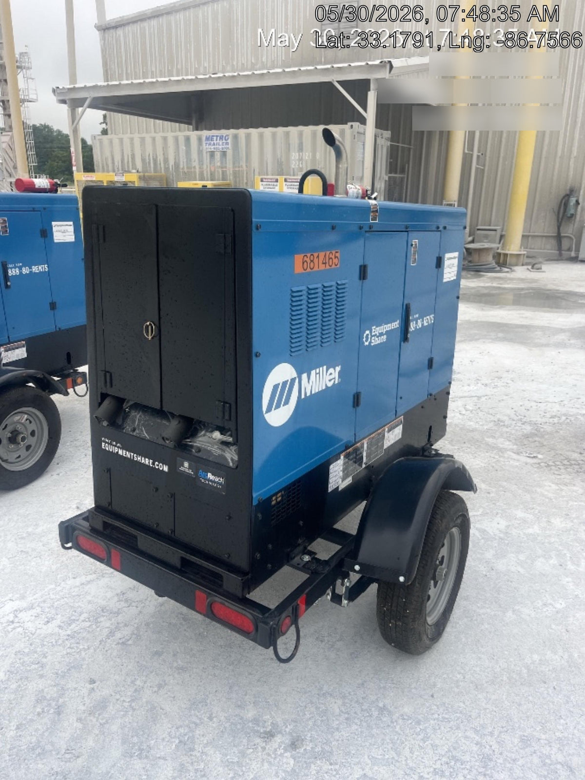 2026 MILLER ELECTRIC BIG BLUE 500