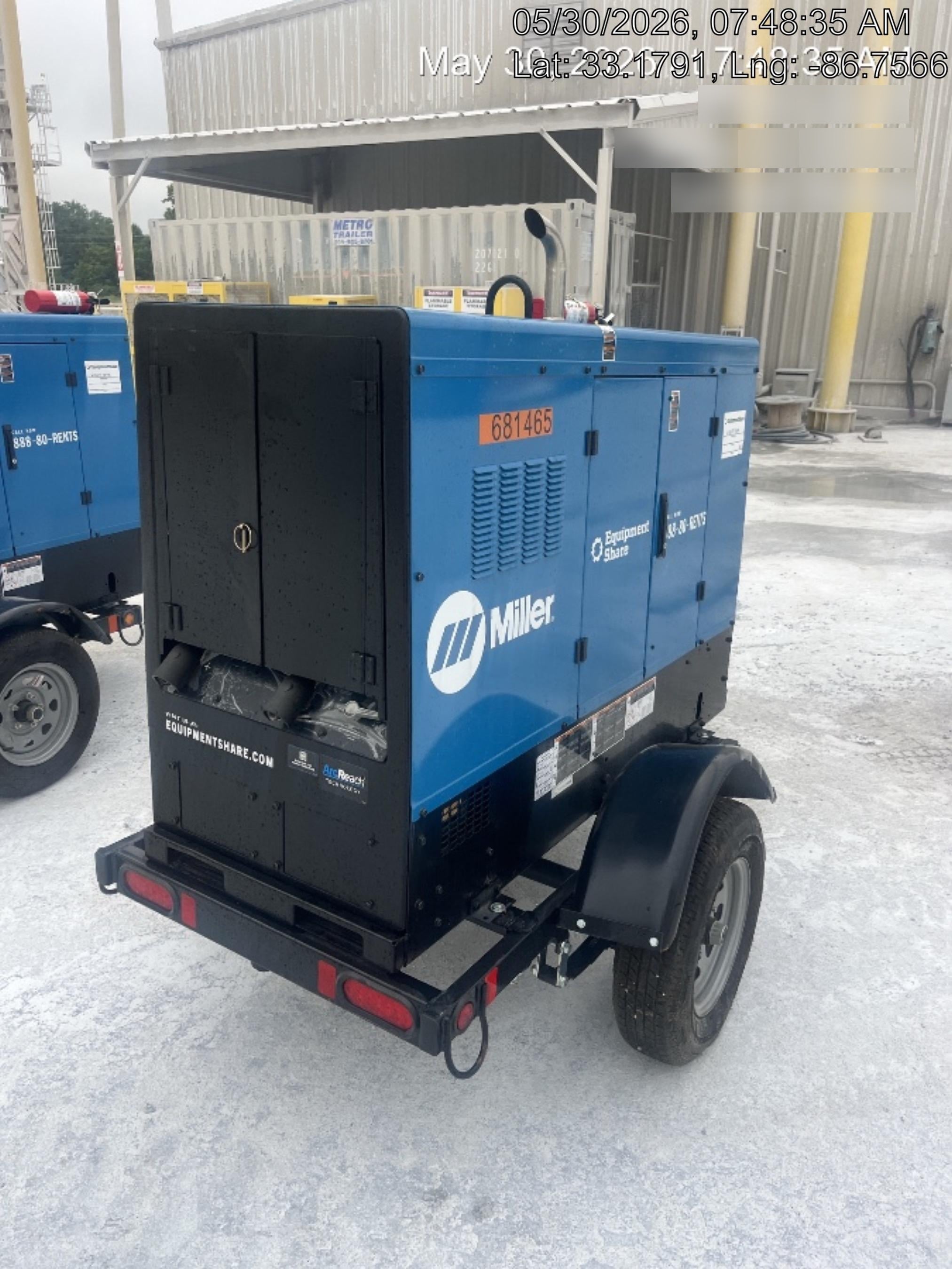 2026 MILLER ELECTRIC BIG BLUE 500