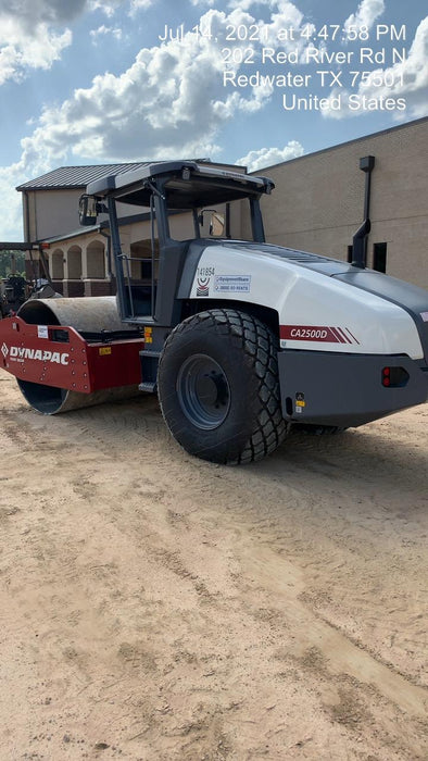 2021 DYNAPAC CA2500D